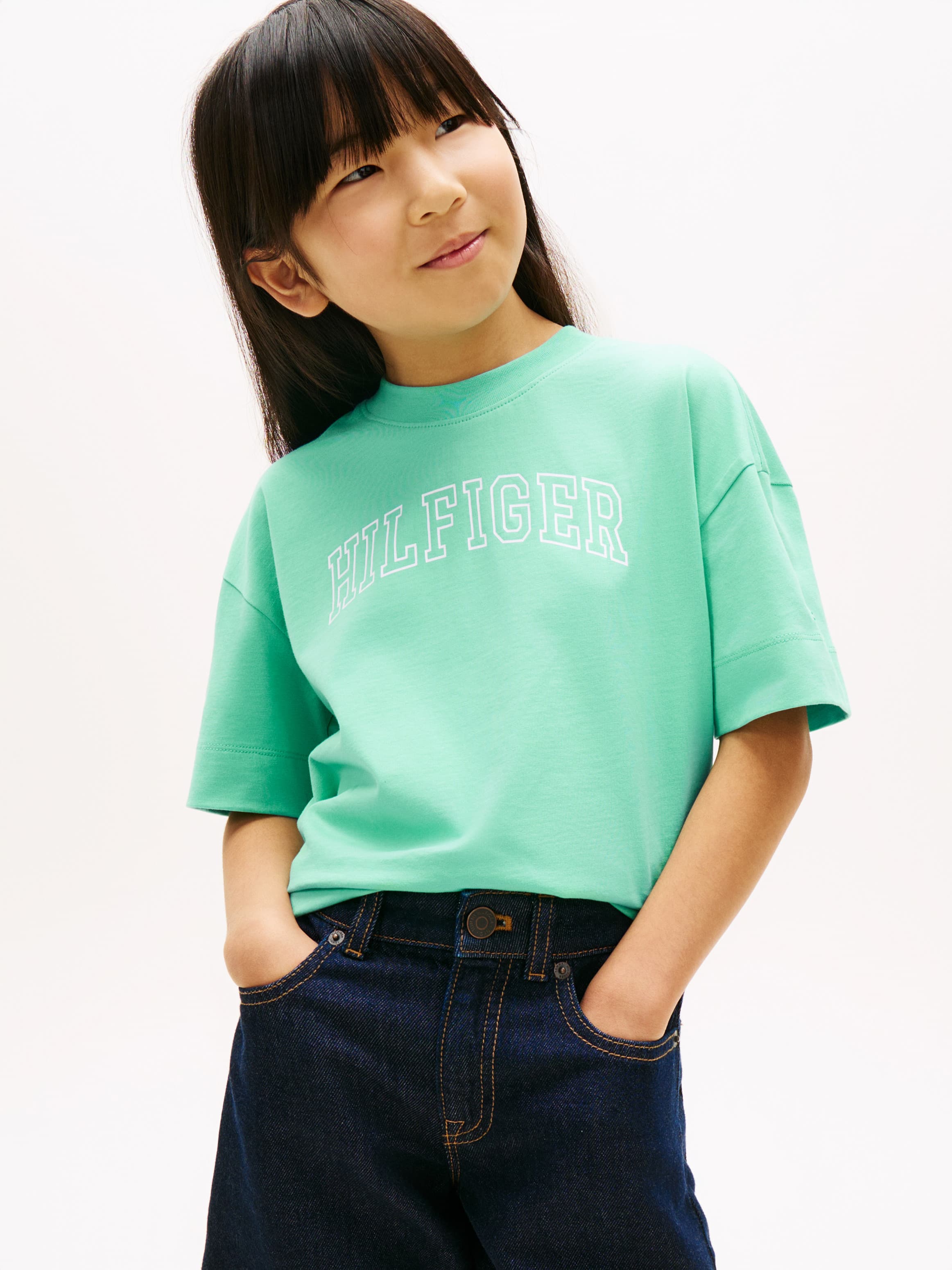 Logo Jersey Crew Neck T-Shirt