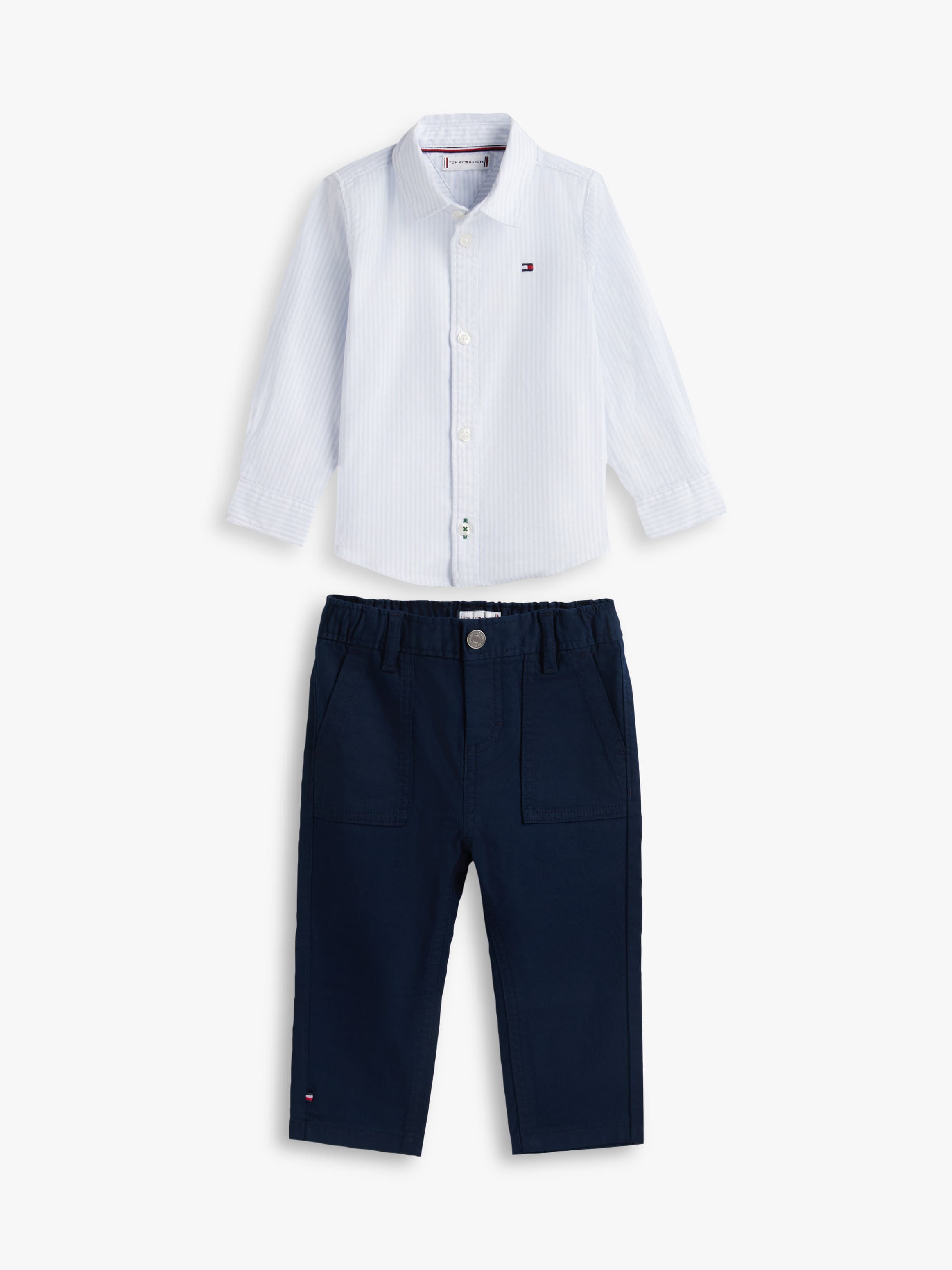 Essential Stripe Shirt and Chinos Gift Box