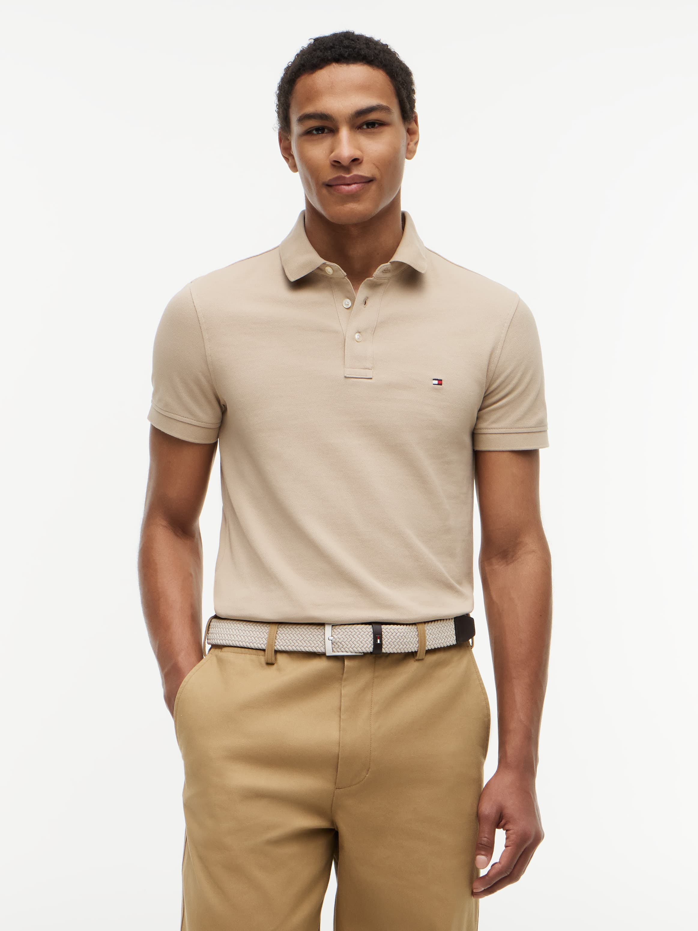1985 Slim Fit Pique Polo Shirt