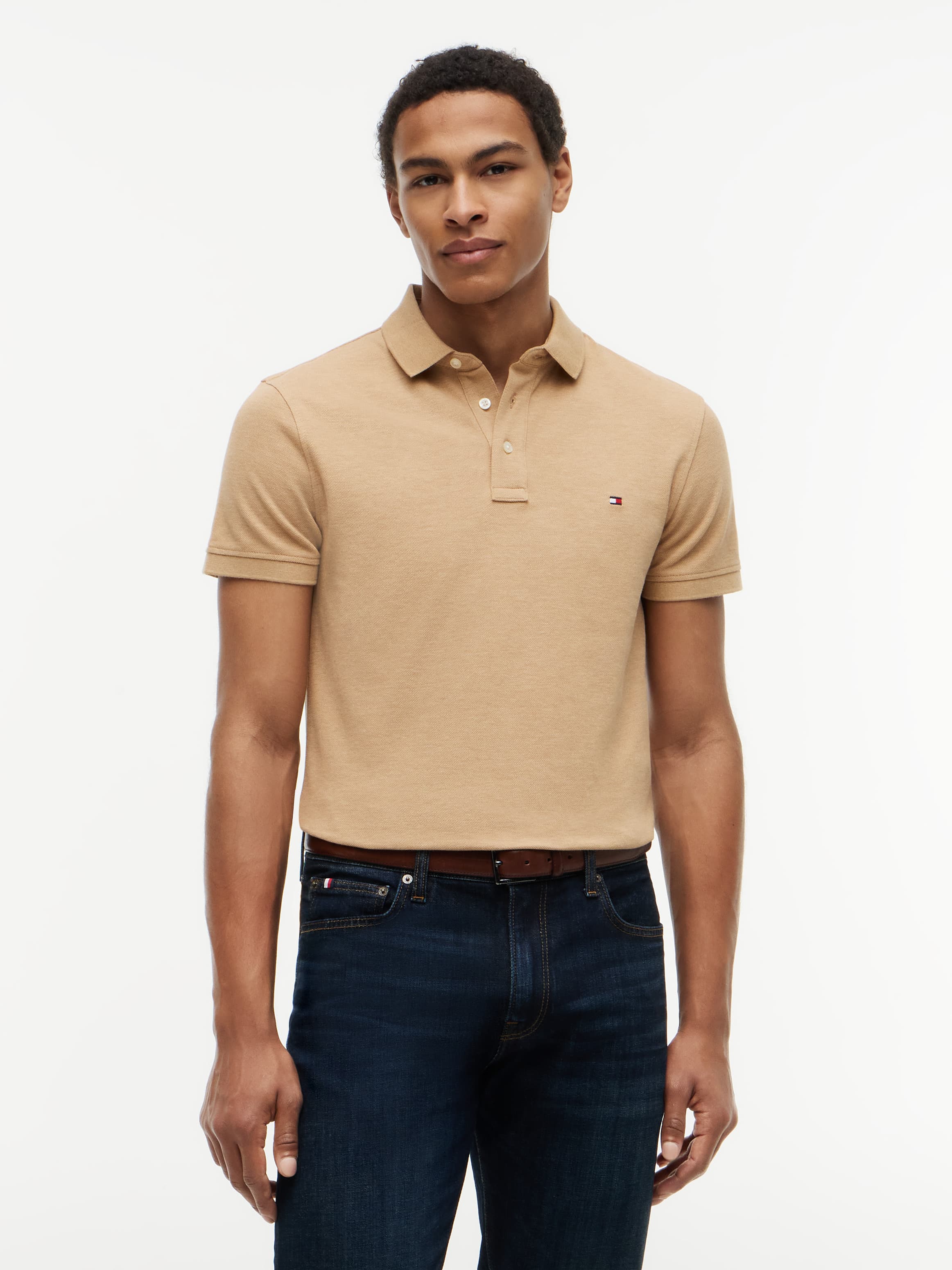1985 Slim Fit Pique Polo Shirt