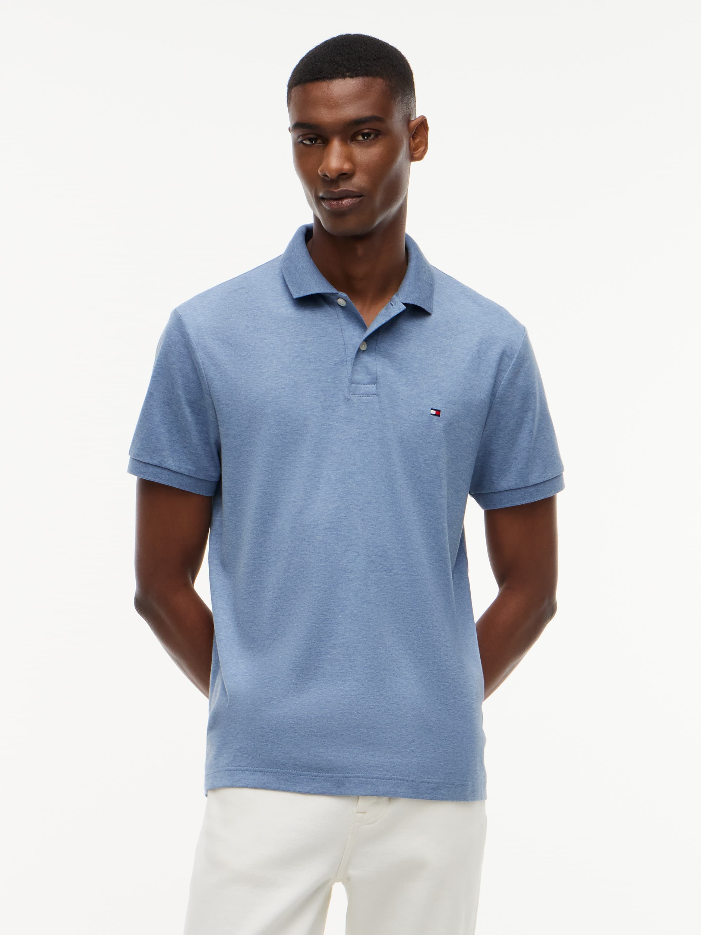 Regular Fit Fluid Cotton Polo Shirt