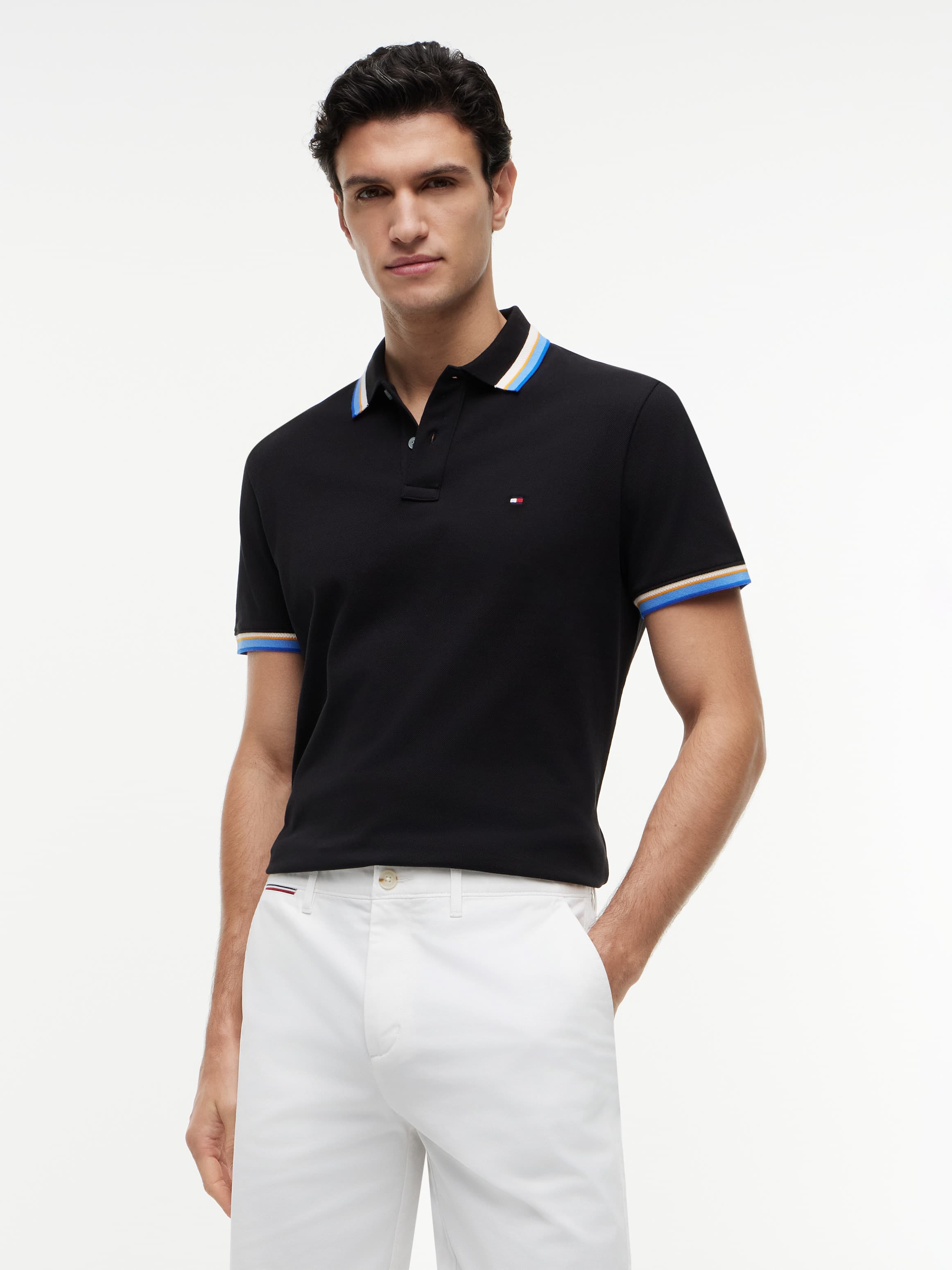 Regular Fit Tipped Polo Shirt