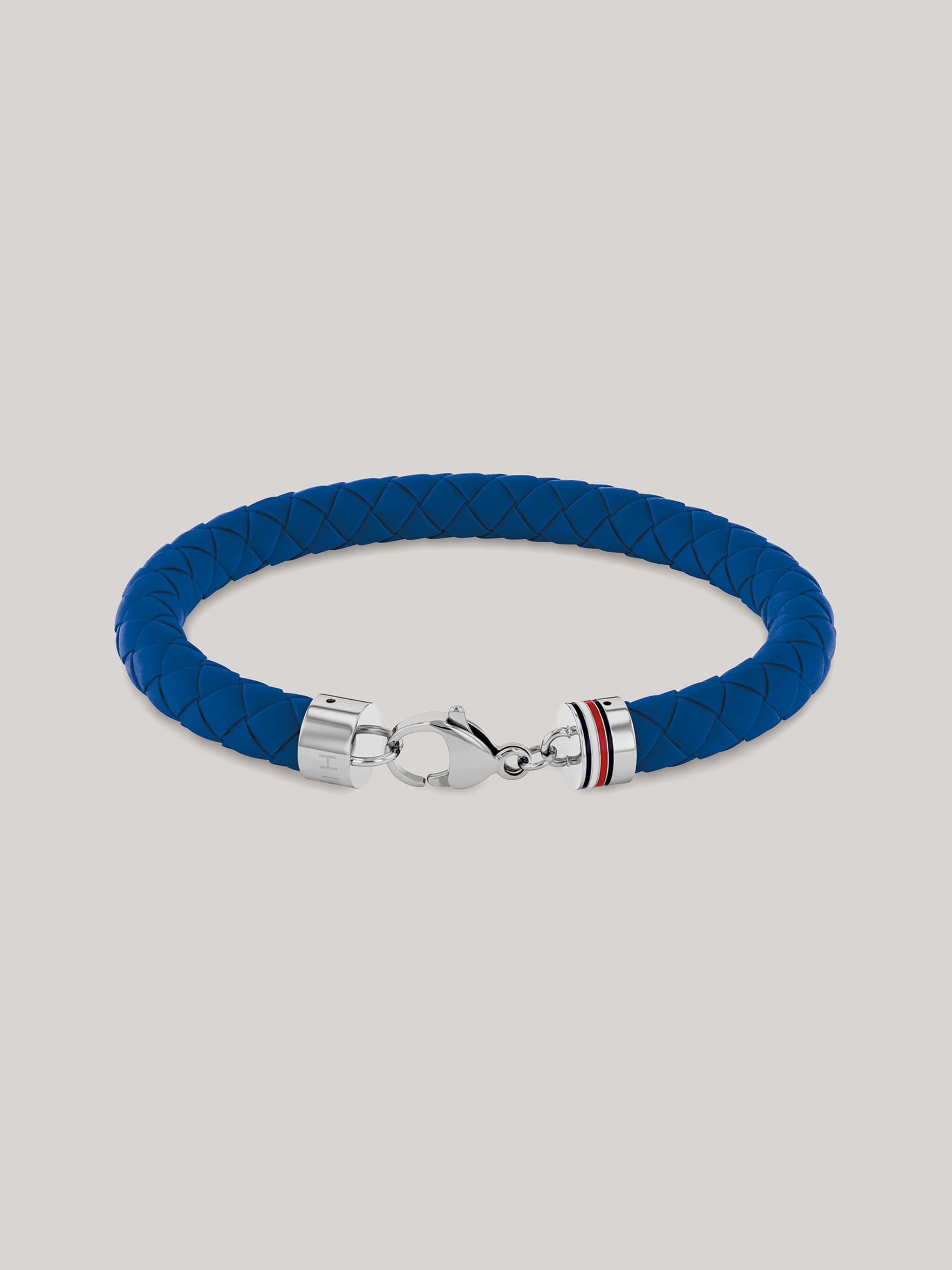 Blue Silicone Bracelet