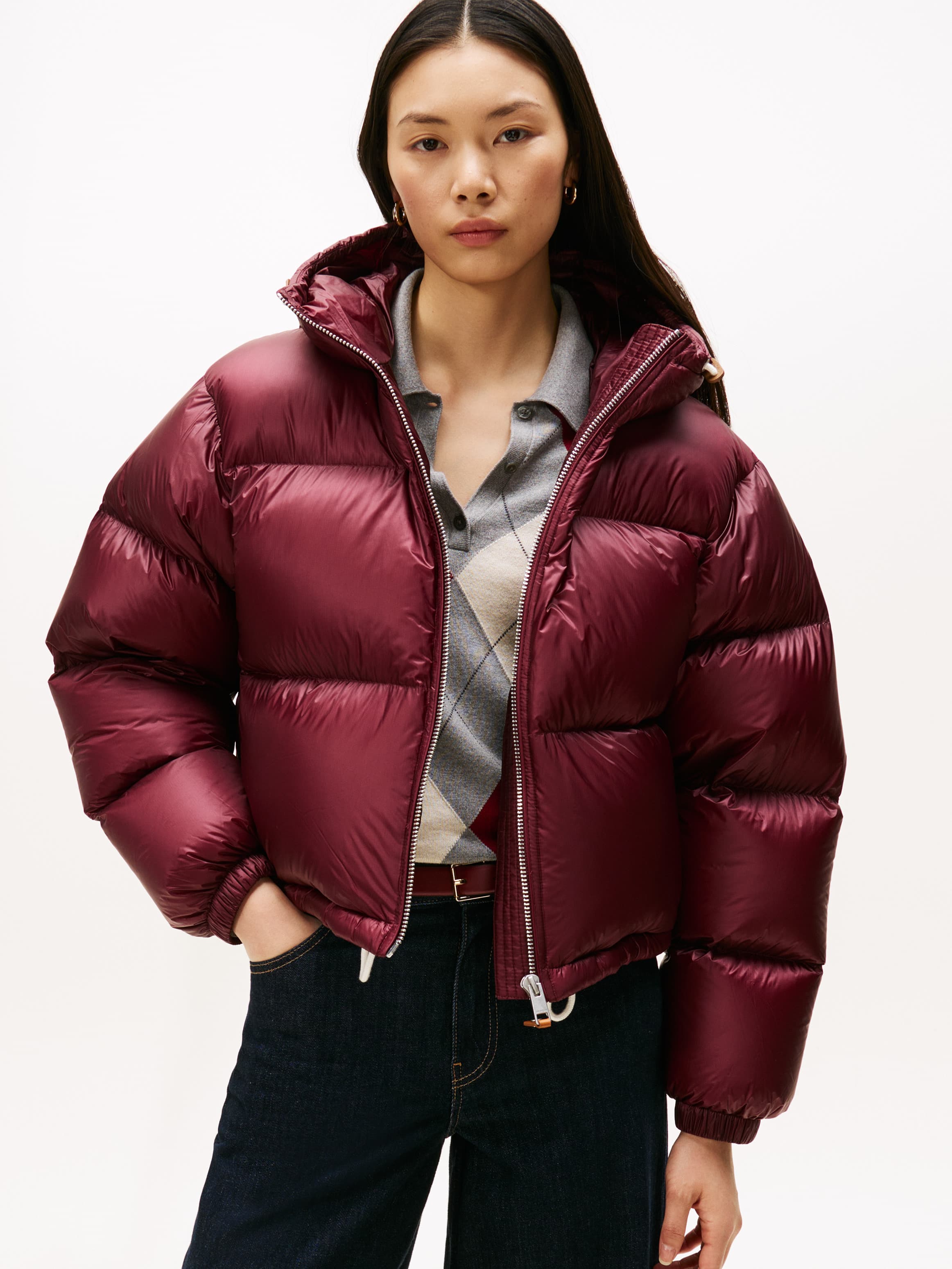 Ultra Lightweight Down Ripstop Puffer Jacket