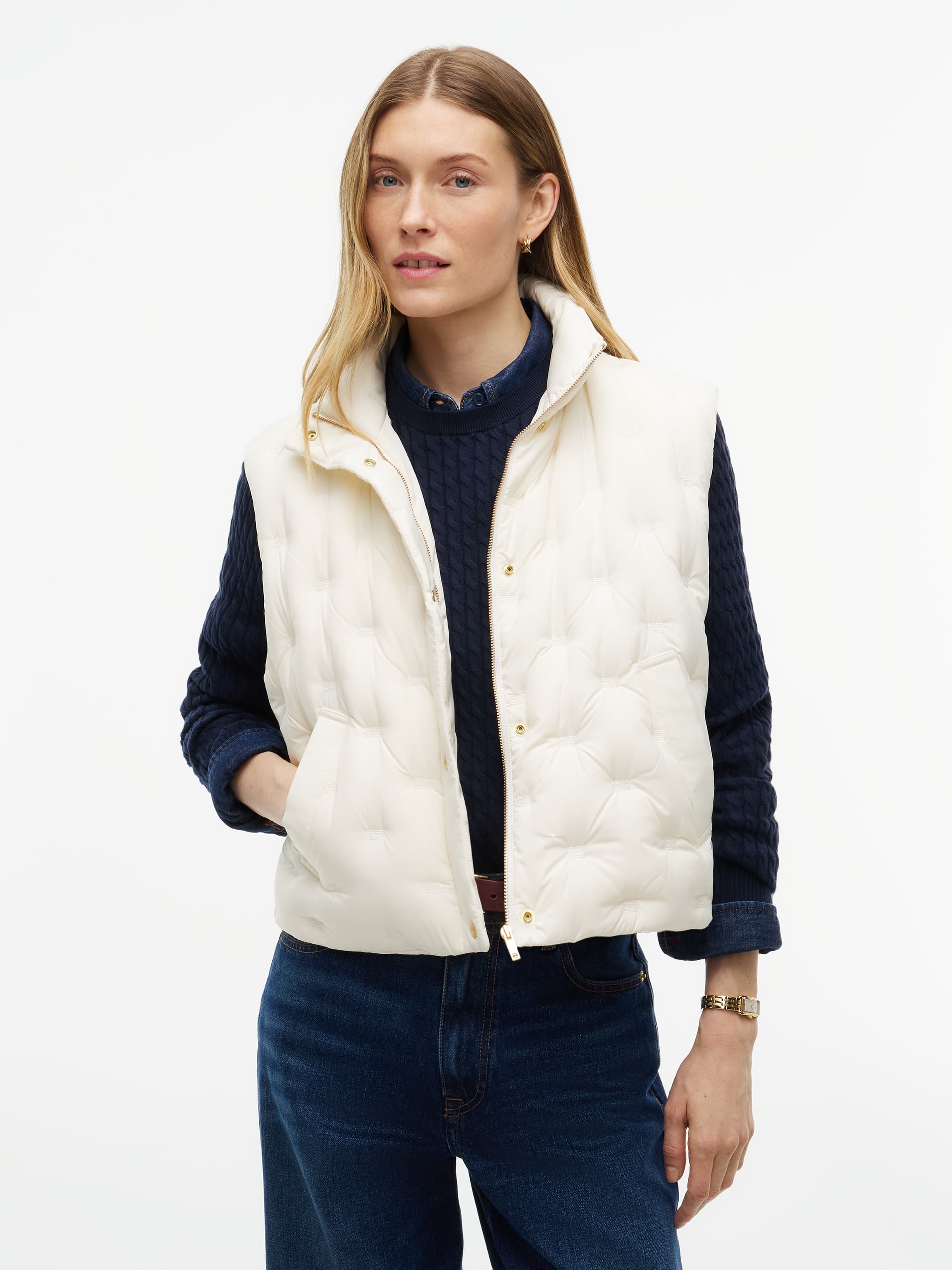 Flag Down Lightweight Quilted Gilet